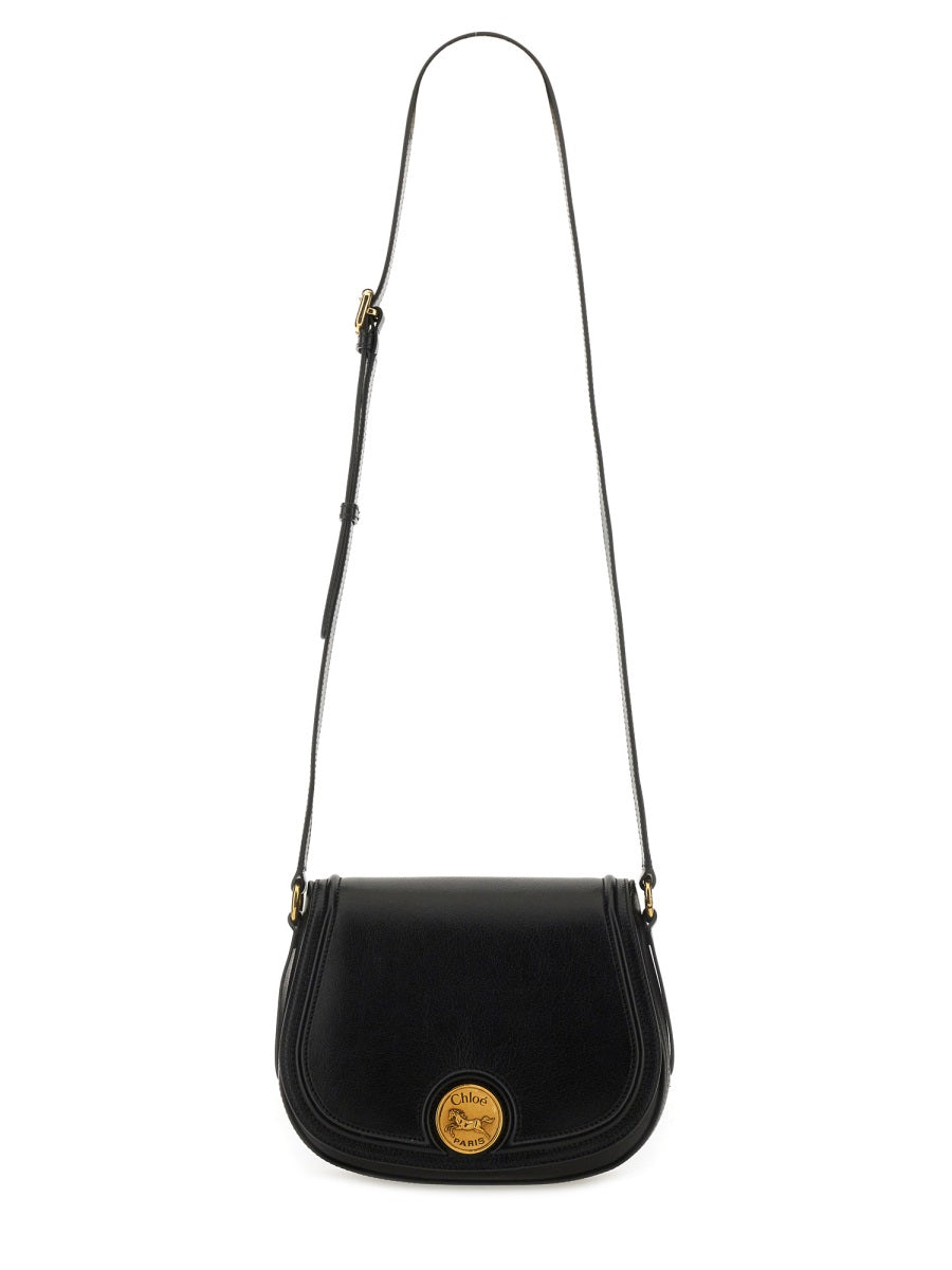 SADDLE BAG HORSE MEDAL SMALL