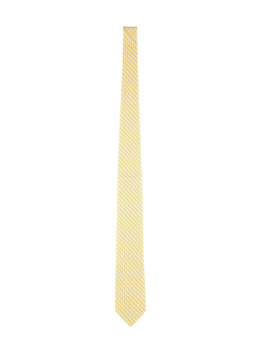 WHALE PRINT TIE