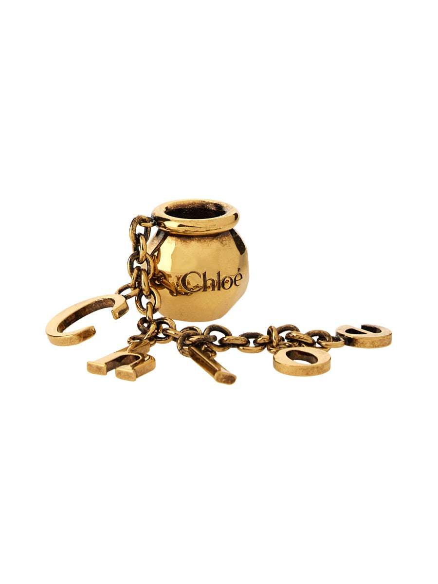 CHARM FOR BRACELET "SPHERE CHLOÉ LETTER SAYS"