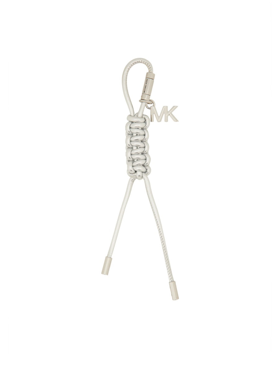 BAG CHARM WITH LOGO