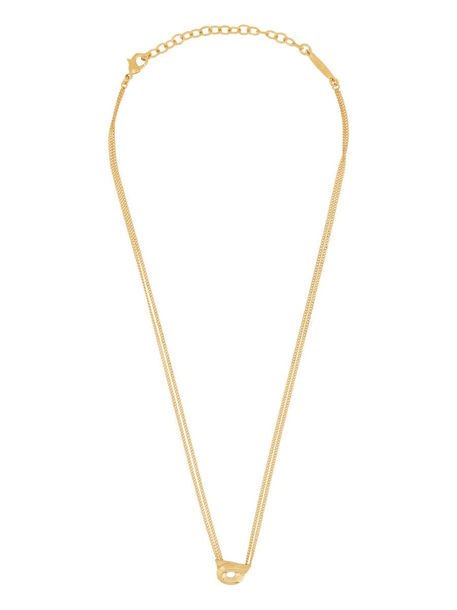 "HOOKS" PENDANT NECKLACE