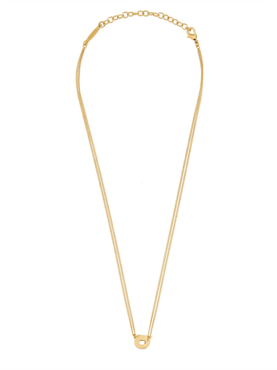 "HOOKS" PENDANT NECKLACE