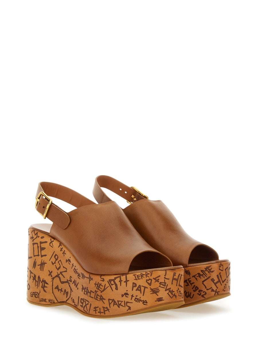 WEDGE SANDAL "MAXIME"