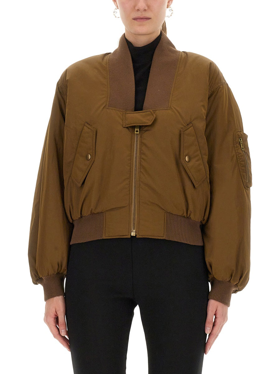 NYLON BOMBER JACKET