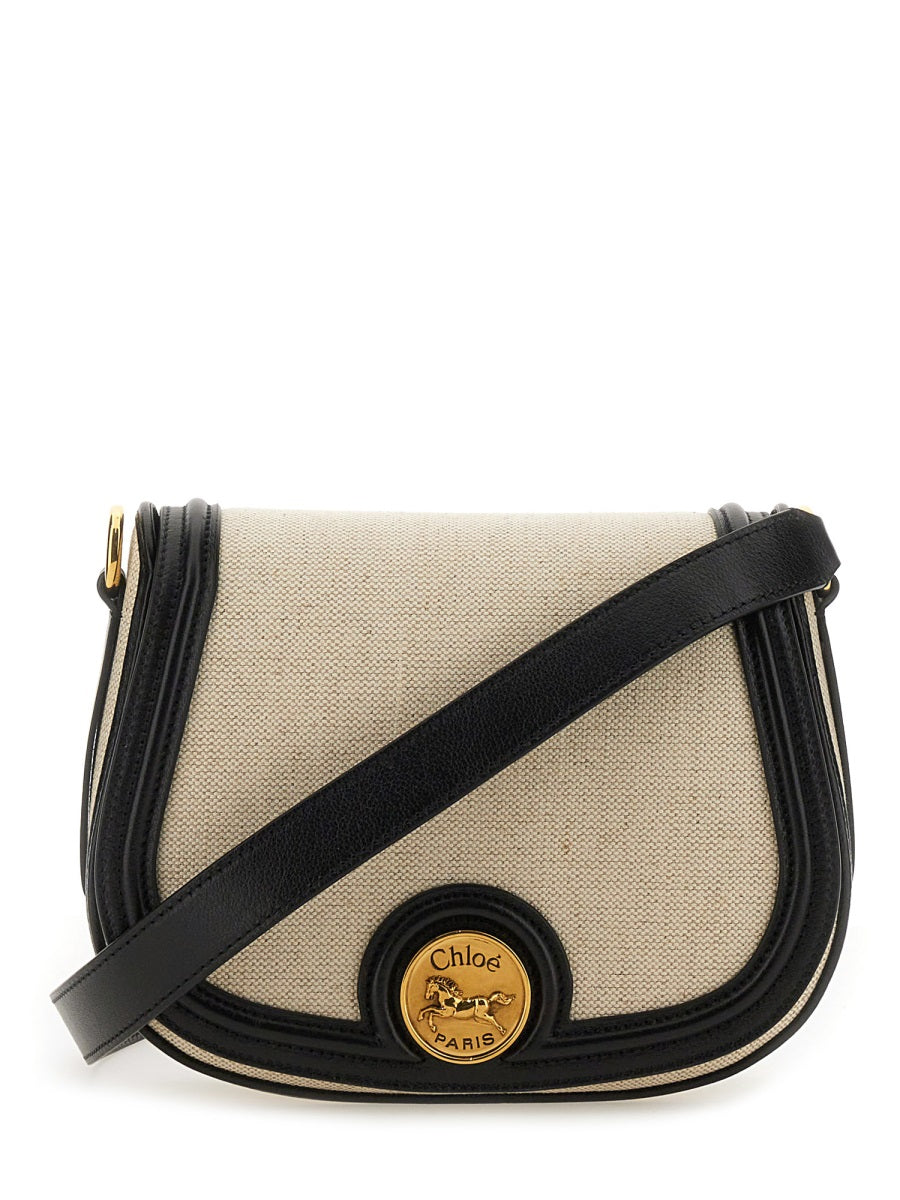 SADDLE BAG HORSE MEDAL SMALL