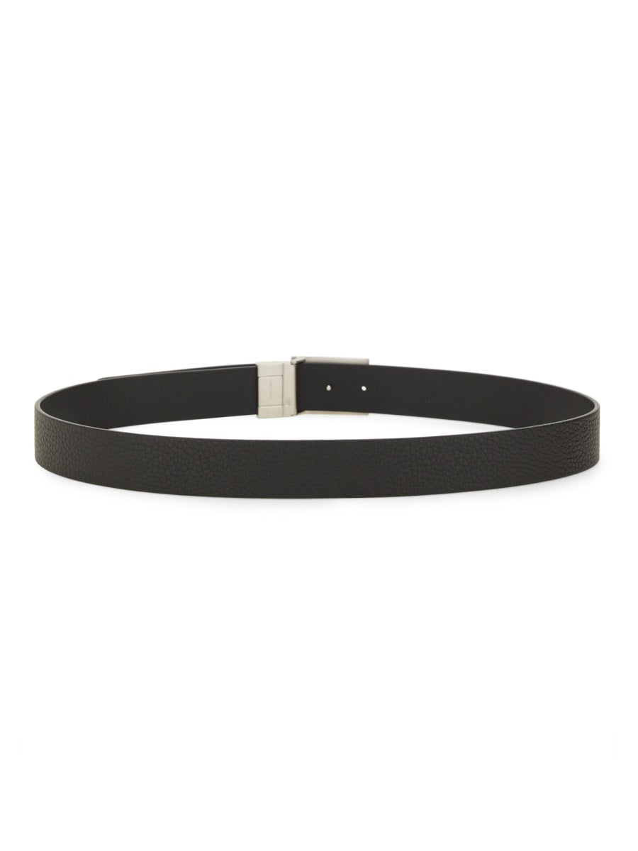 REVERSIBLE BELT WITH MONOGRAM "Z" BUCKLE