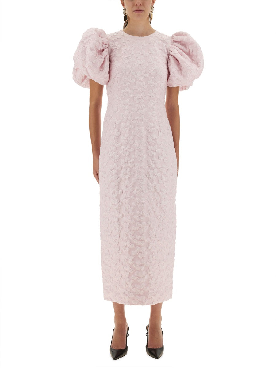 JACQUARD MIDI DRESS