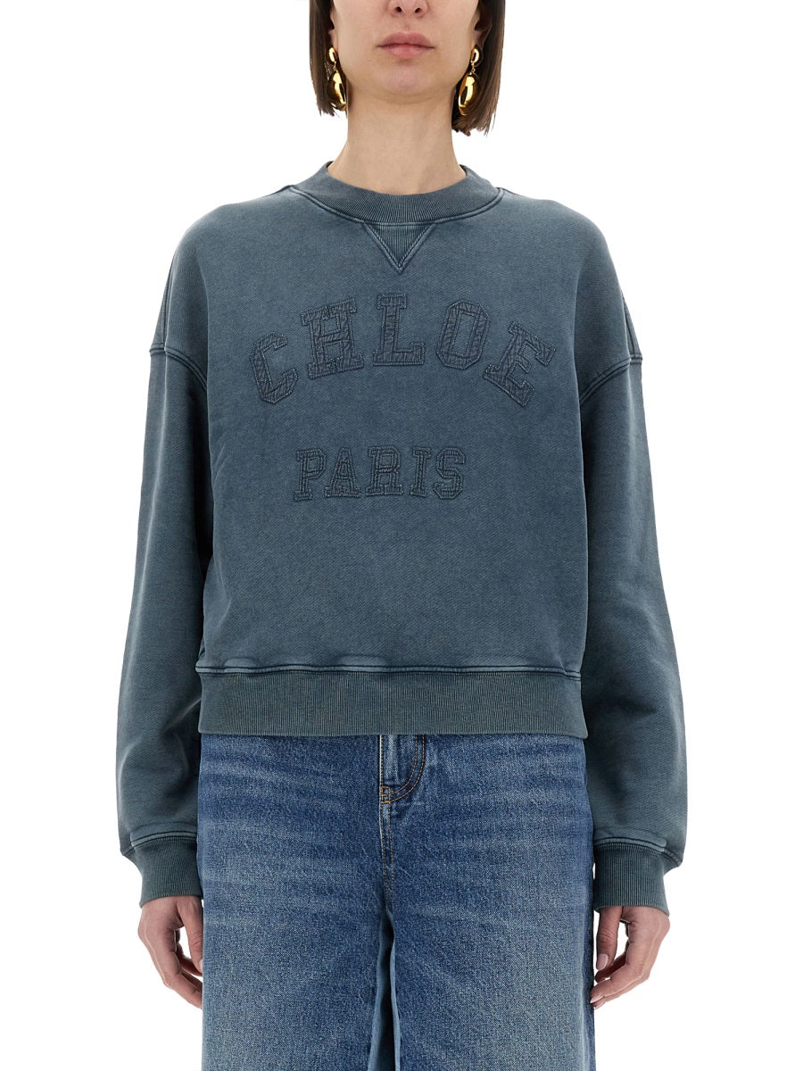 SWEATSHIRT WITH LOGO