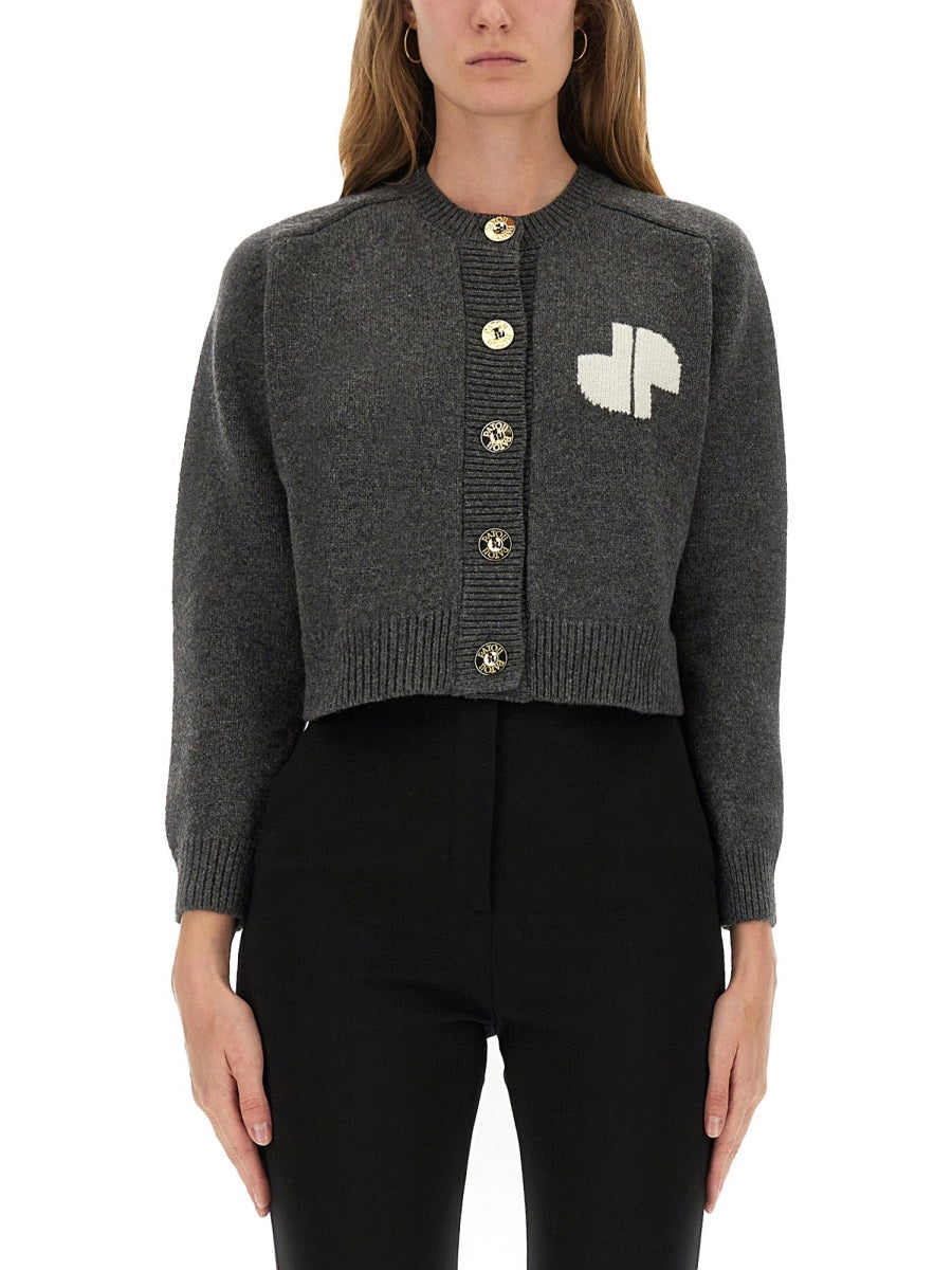 CARDIGAN WITH LOGO