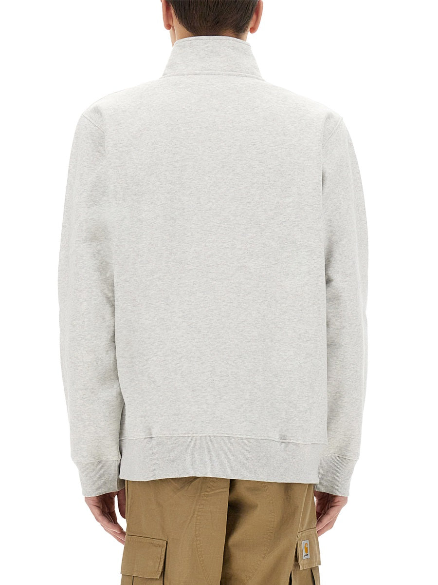 HALF ZIPPER SWEATSHIRT