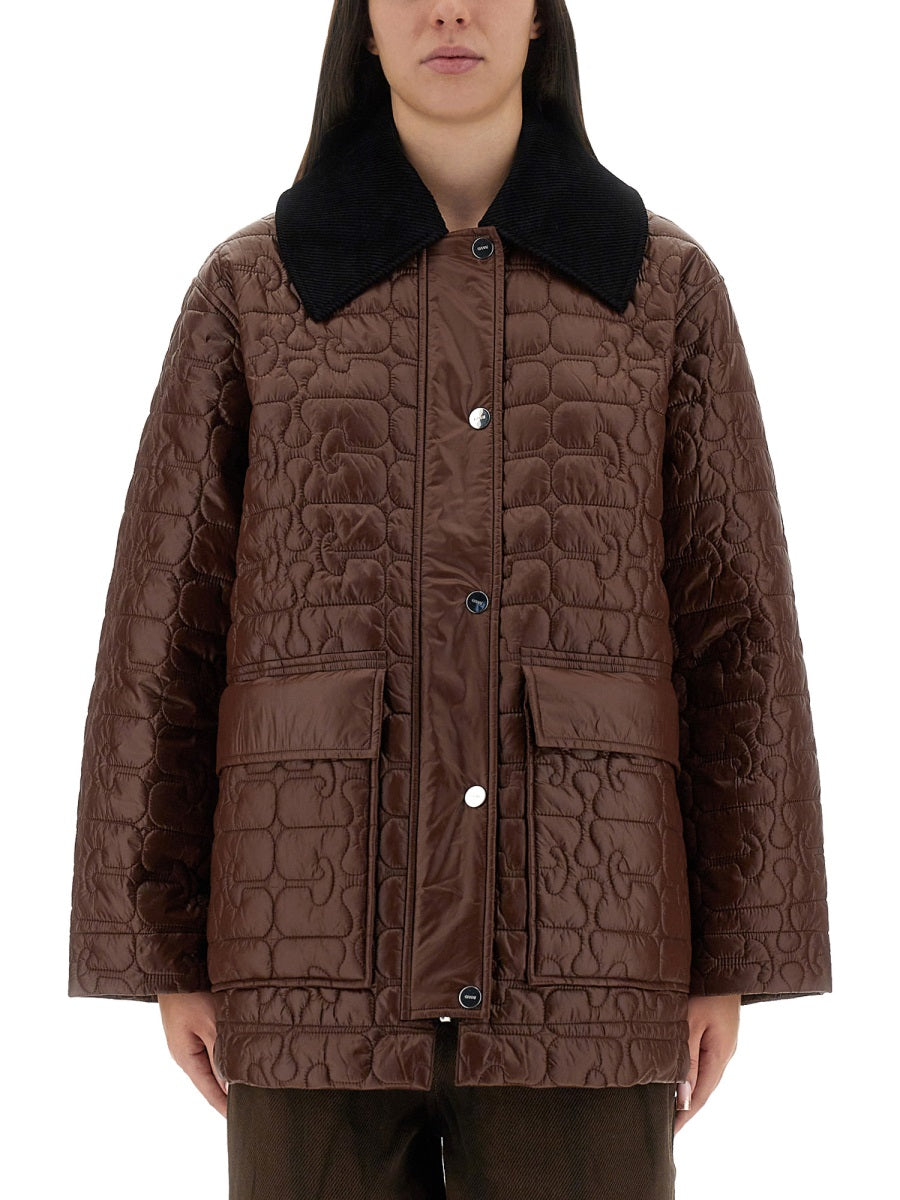QUILTED MIDI JACKET