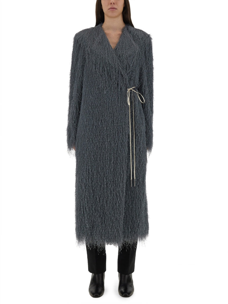 COAT WITH BANGS
