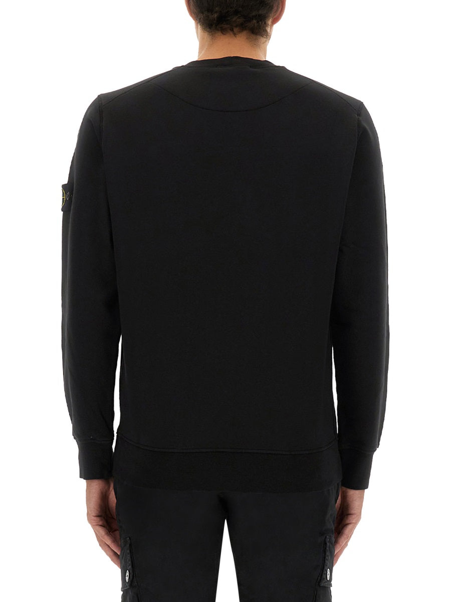REGULAR FIT SWEATSHIRT IN ORGANIC COTTON