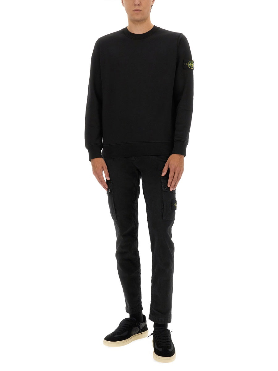 REGULAR FIT SWEATSHIRT IN ORGANIC COTTON