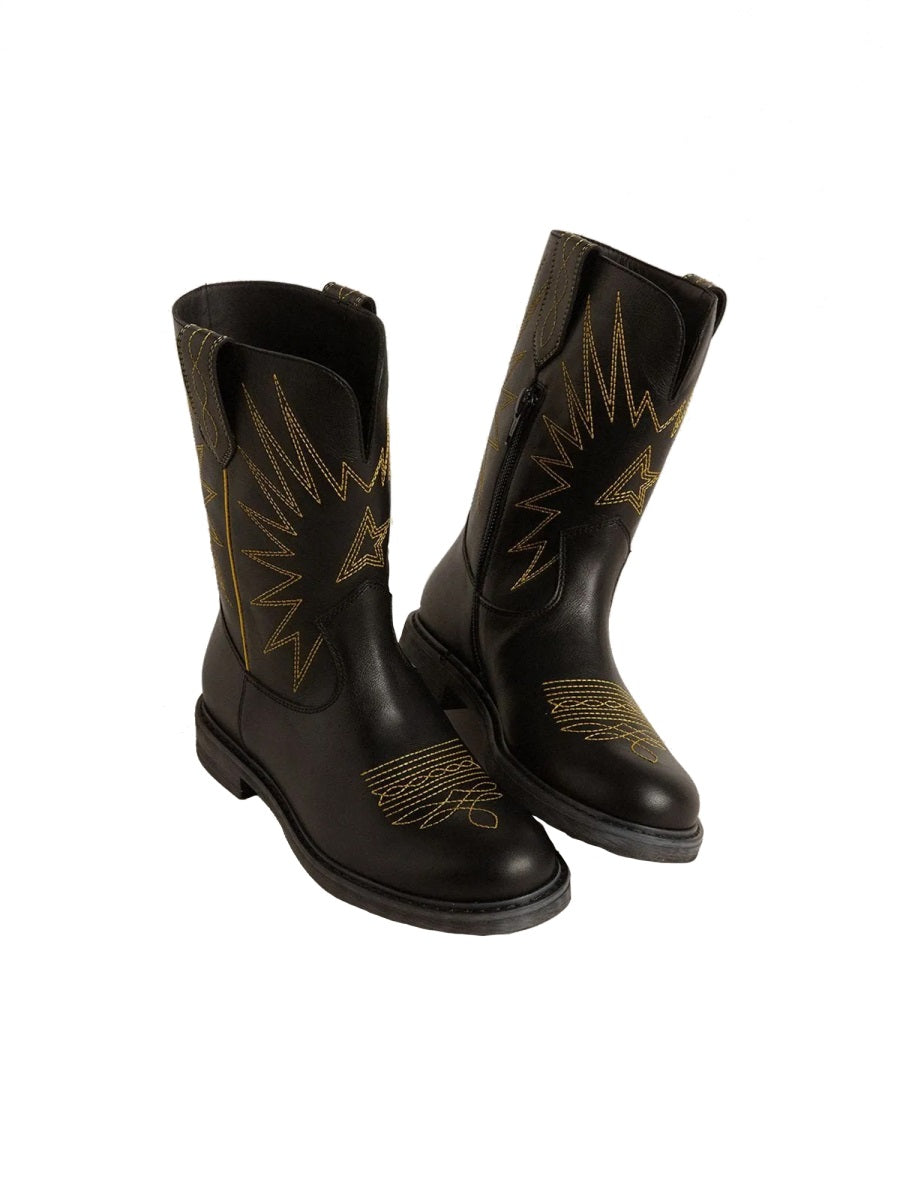 "WISH STAR BIKER" BOOTS