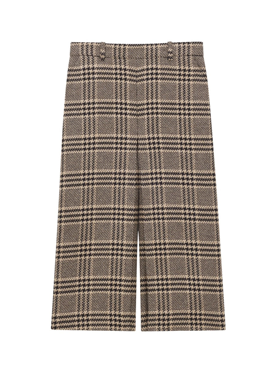 SILK AND CASHMERE PANTS SKIRT
