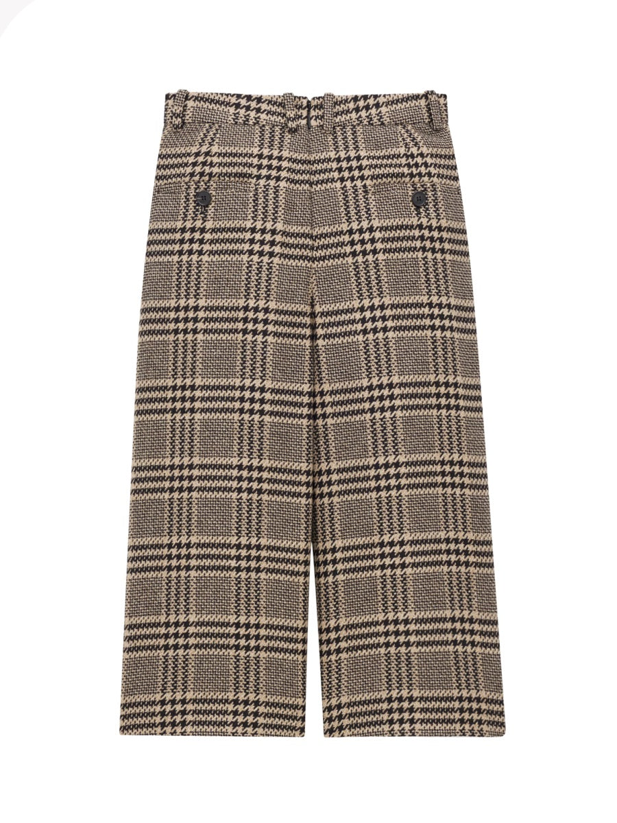 SILK AND CASHMERE PANTS SKIRT