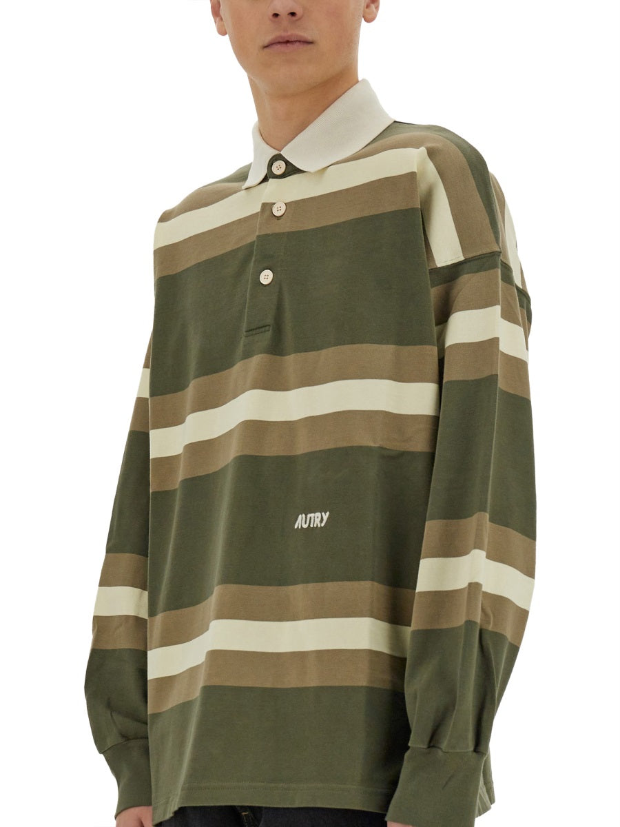 STRIPED POLO.