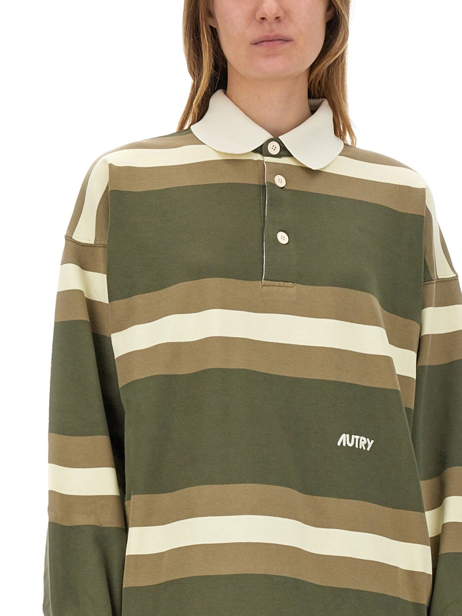STRIPED POLO.