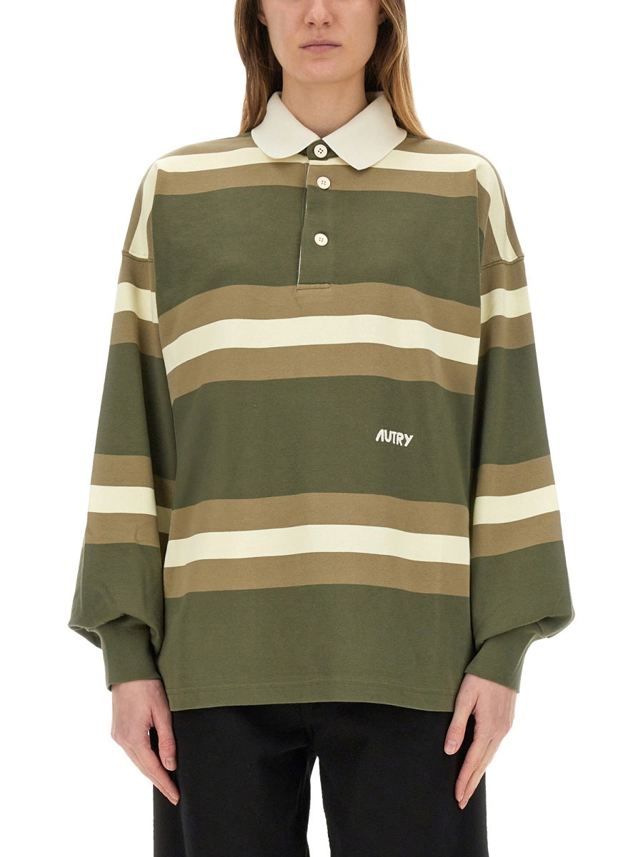 STRIPED POLO.