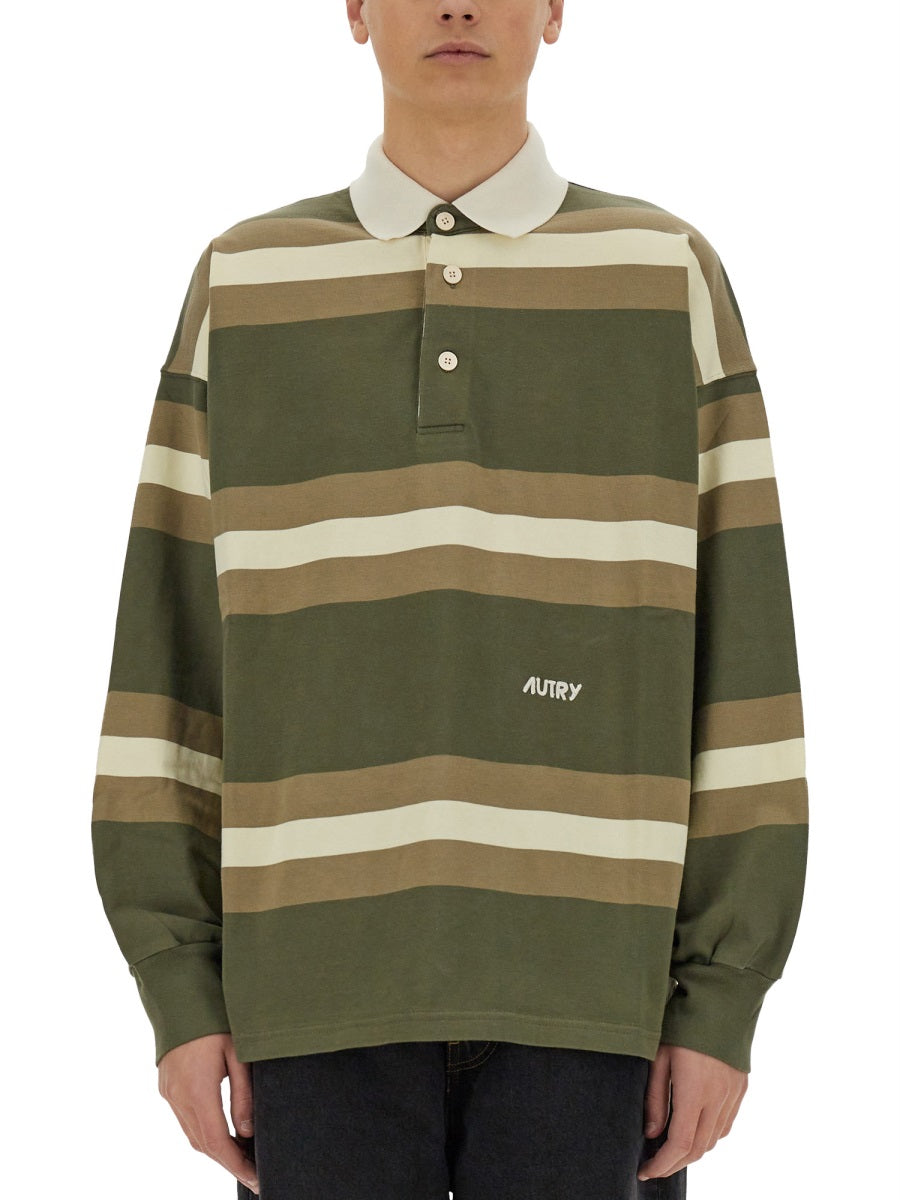 STRIPED POLO.