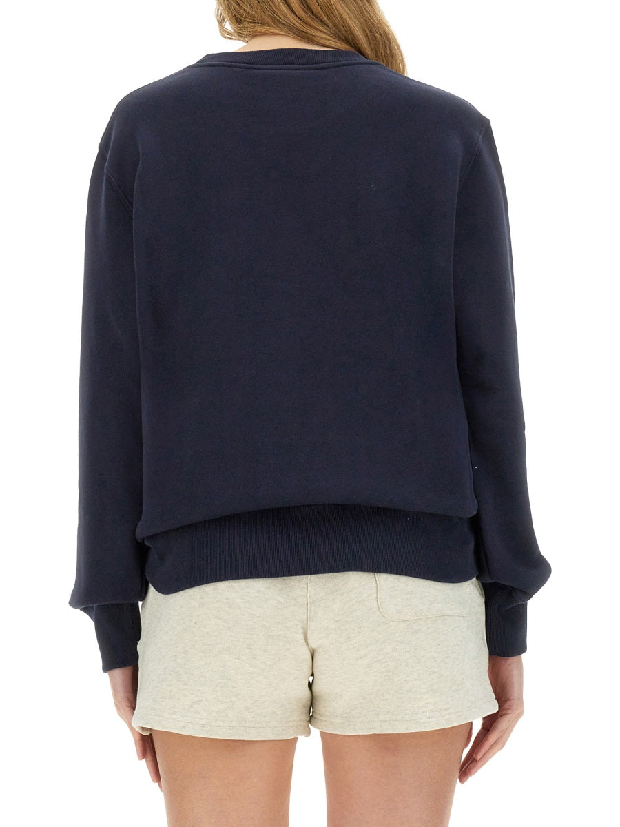 SWEATSHIRT WITH EMBROIDERED LOGO