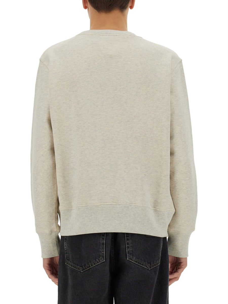 SWEATSHIRT WITH EMBROIDERED LOGO