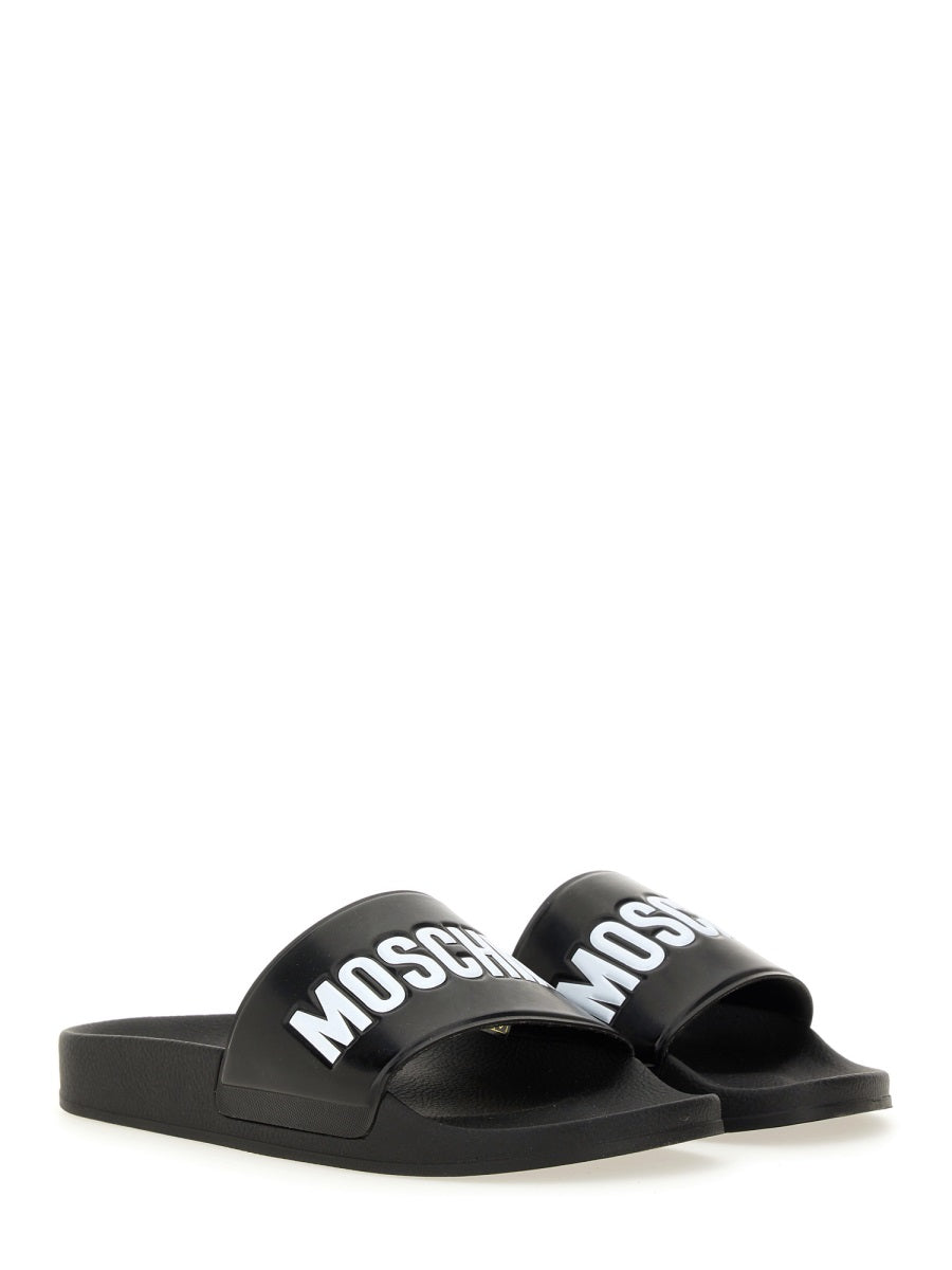 SLIP-ON SLIPPER WITH LOGO