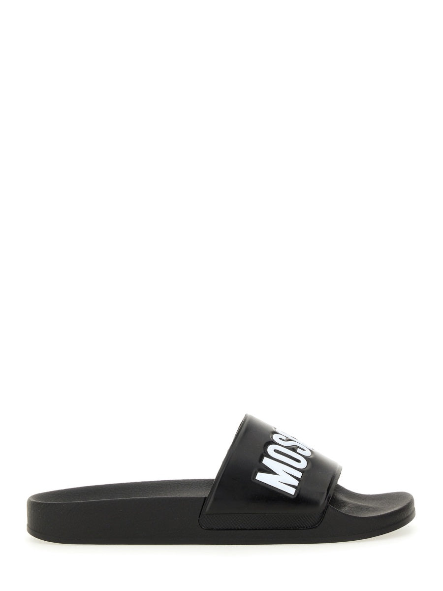 SLIP-ON SLIPPER WITH LOGO