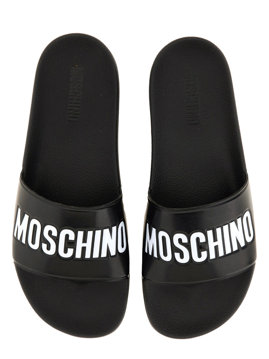 SLIP-ON SLIPPER WITH LOGO