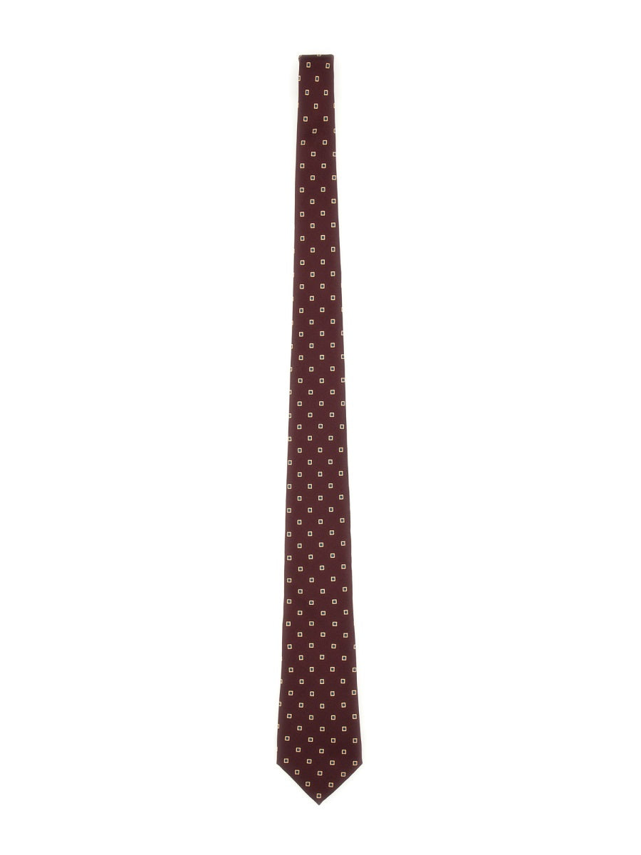 CRAVATTA IN TWILL DI SETA