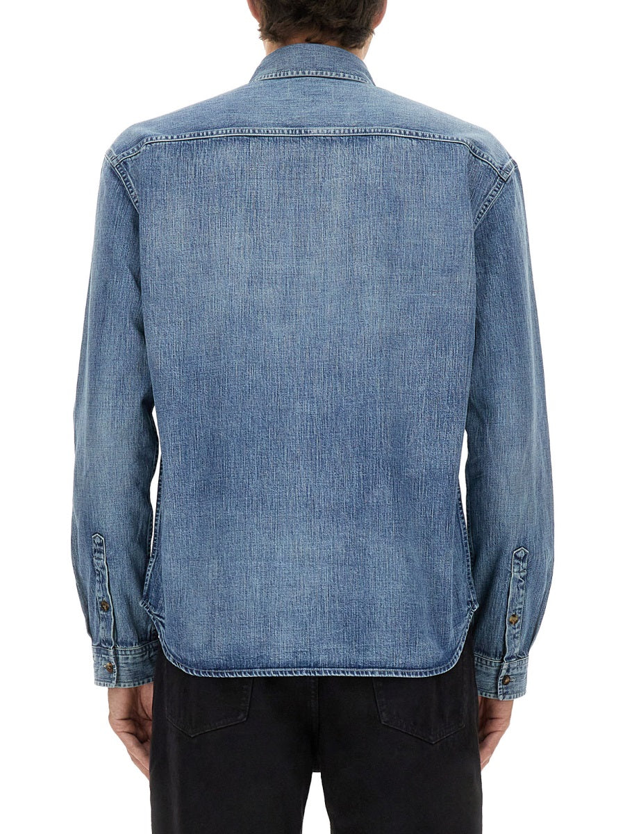 CAMICIA "CASSANDRE" IN DENIM