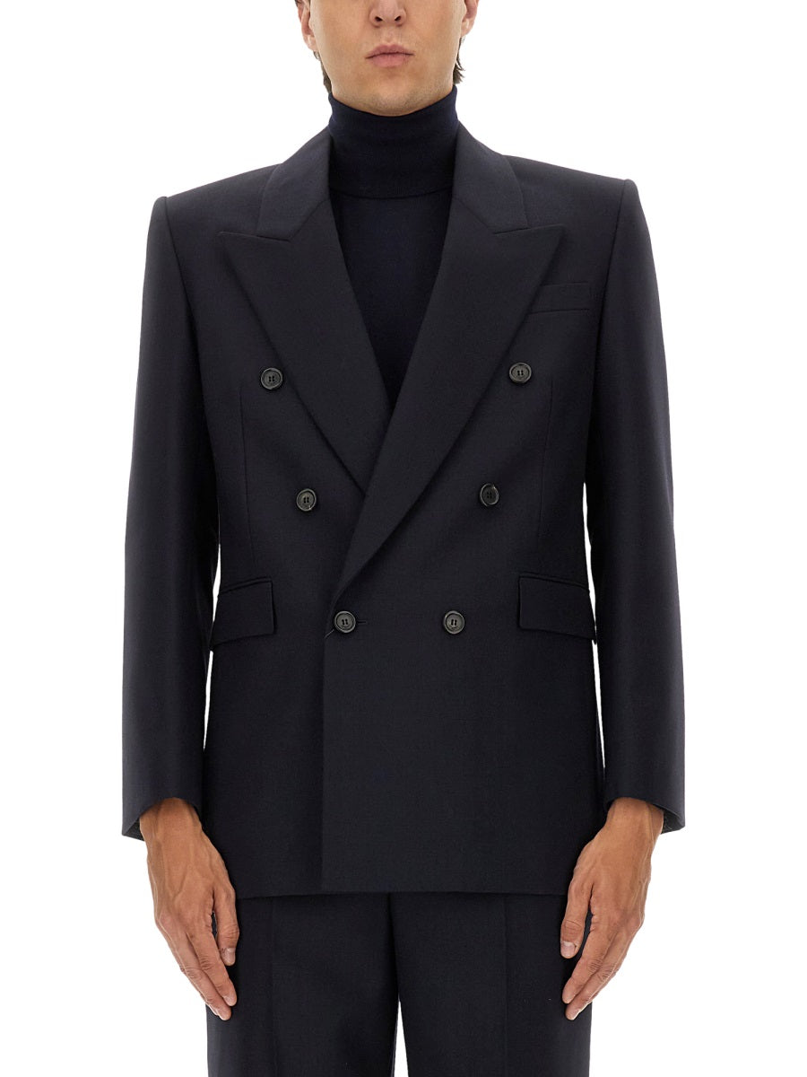 DOUBLE-BREASTED WOOL JACKET