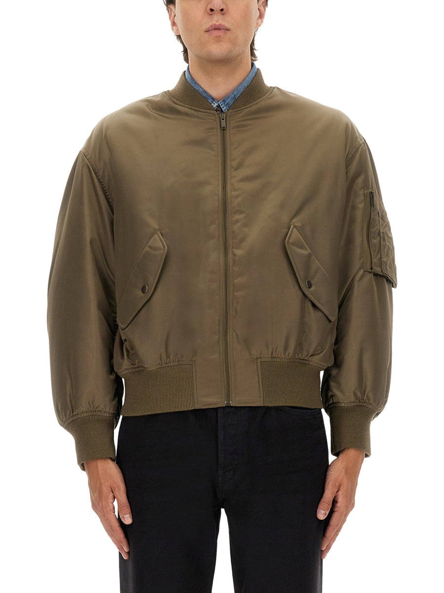 WATER-REPELLENT BOMBER JACKET