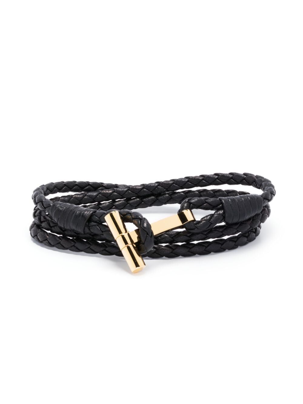 BRAIDED T-LOGO BRACELET