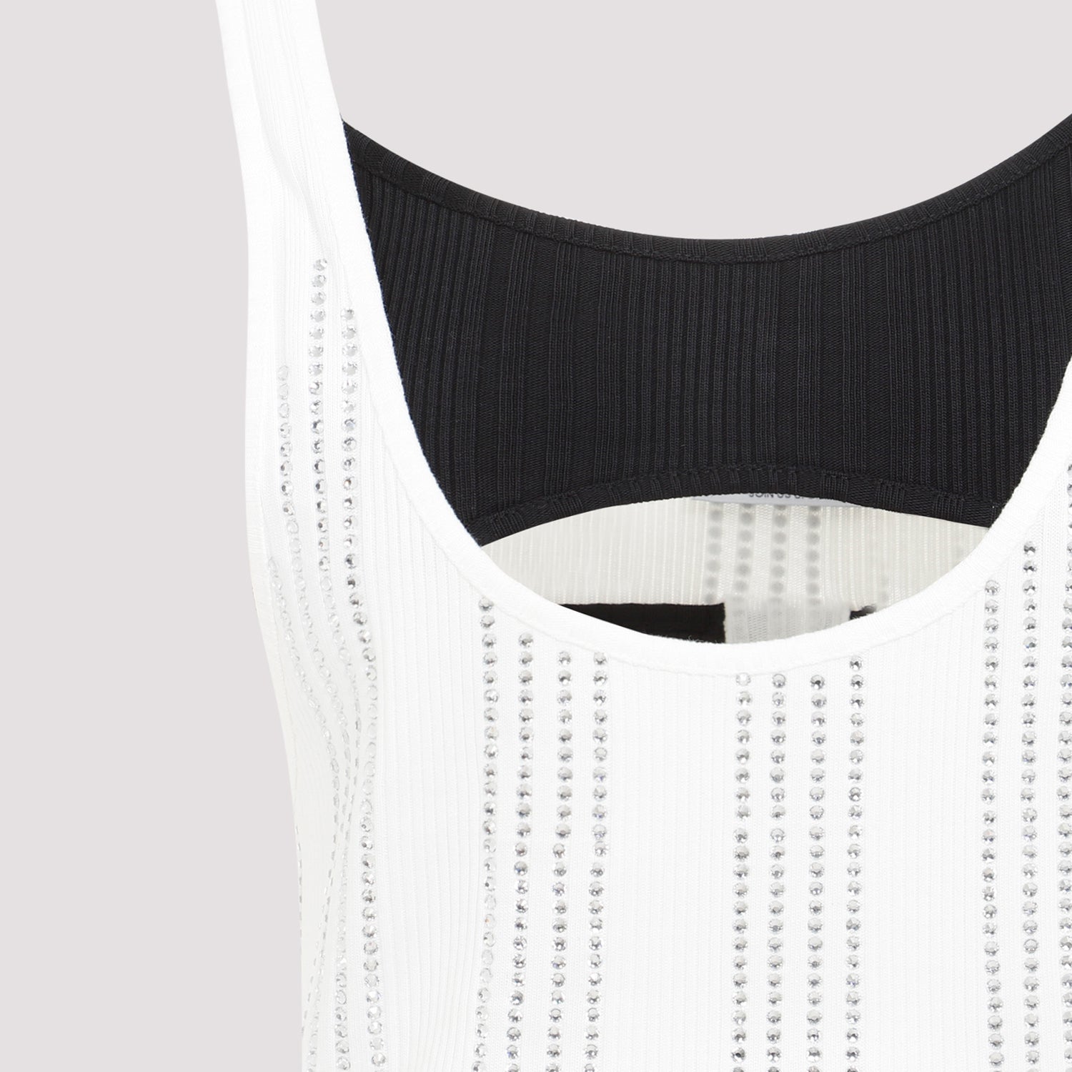 Flat Ribbed Jersey Tank Top