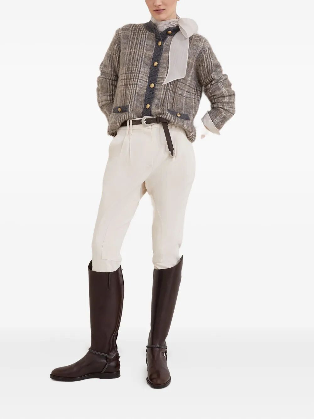 STIVALI IN PELLE CLASSIC CON PRECIOUS SPURS