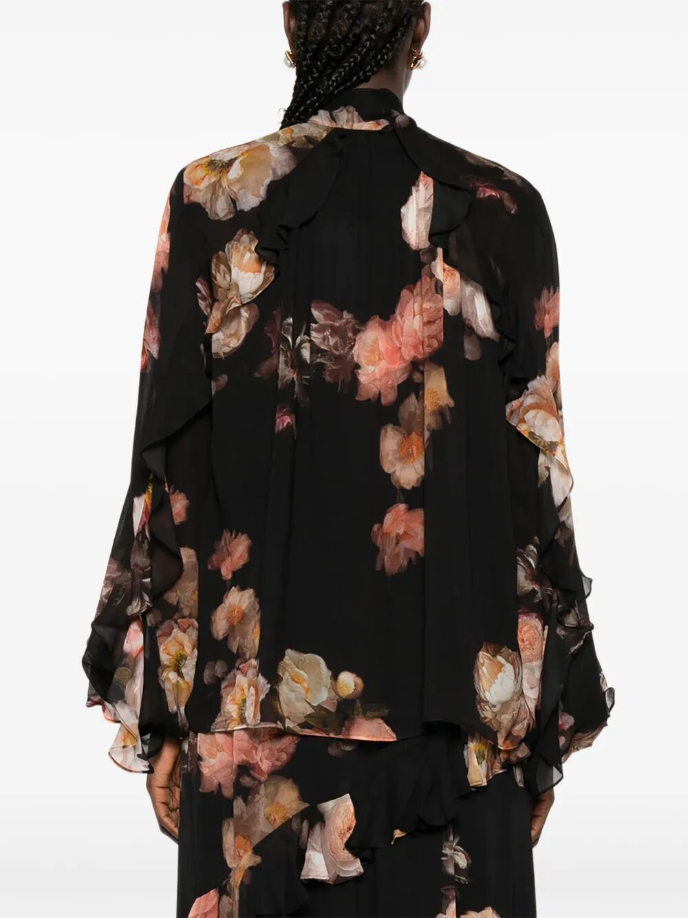 BLUSA CON VOLANT HYPNOTIC