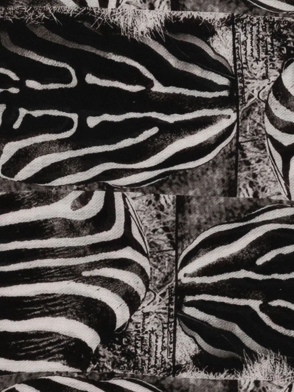 ZEBRA STOLE IN COLLABORATION WITH PETER BEARD STUDIO