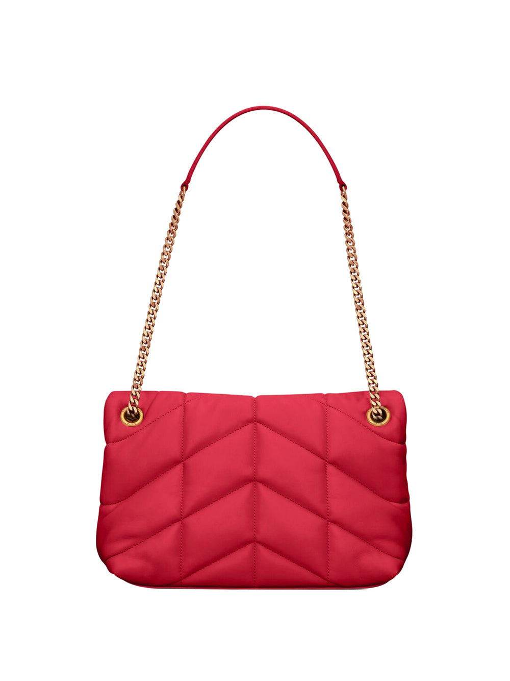 SMALL LOULOU PUFFER BAG IN NAPPA LEATHER