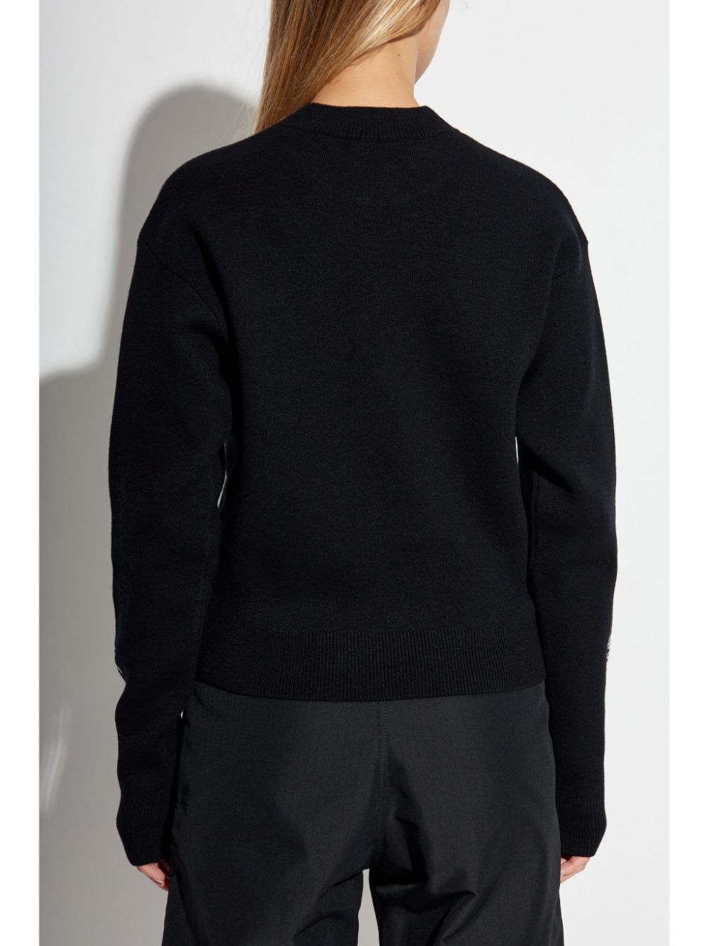 WOOL KNITTED SKI CREWNECK