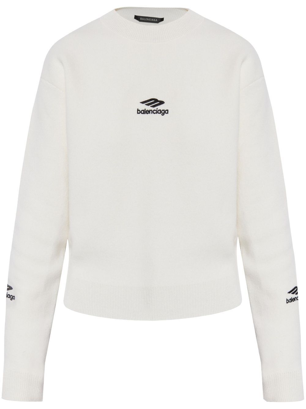 WOOL KNITTED SKI CREWNECK