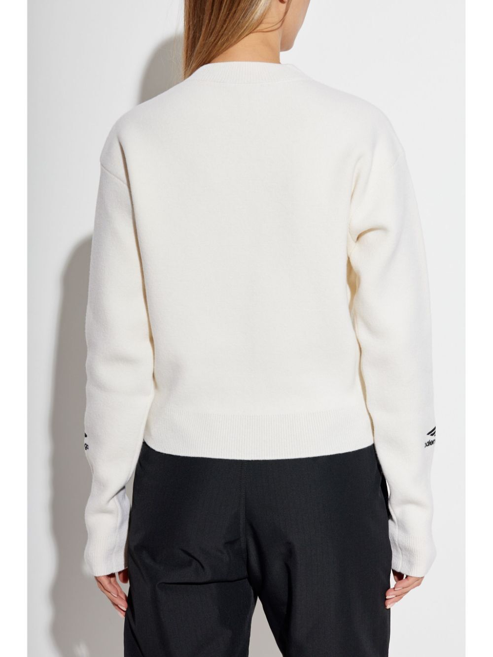 WOOL KNITTED SKI CREWNECK