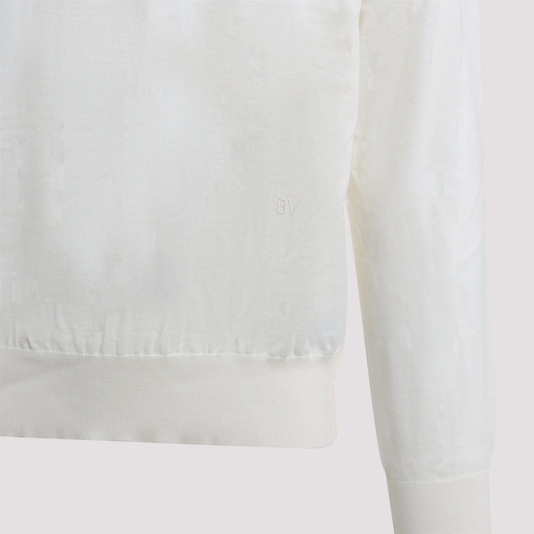 Long Sleeves Cashmere Polo