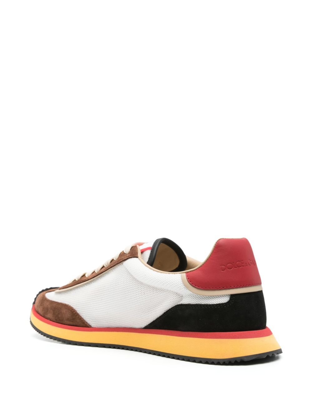 MESH AND SUEDE DG CUSHION SNEAKERS