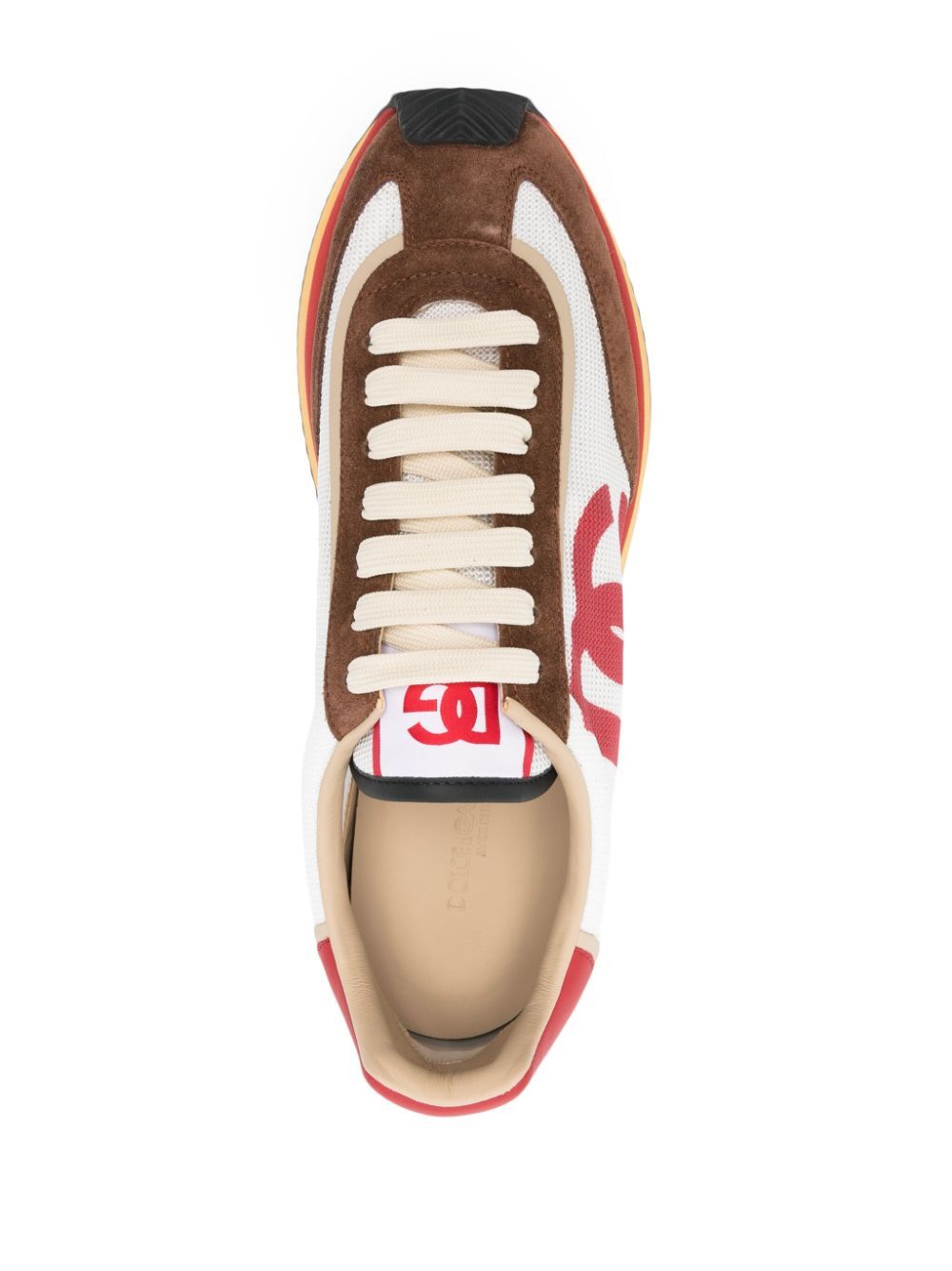 MESH AND SUEDE DG CUSHION SNEAKERS