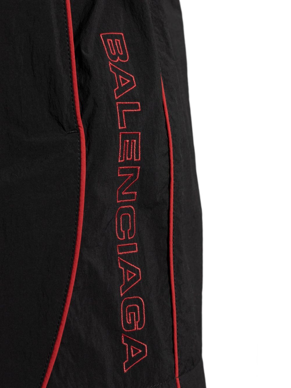 EMBROIDERED LOGO TRACKSUIT SHORTS