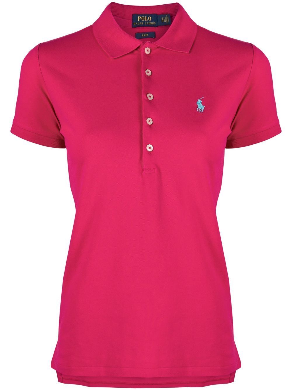 SLIM FIT COTTON PIQUÉ POLO SHIRT