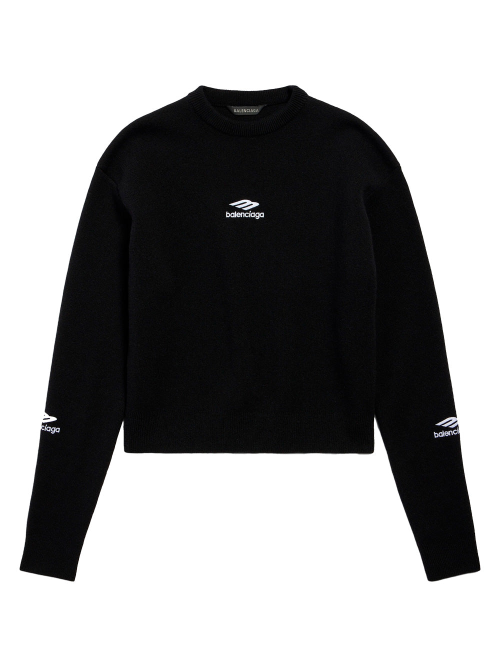 WOOL KNITTED SKI CREWNECK