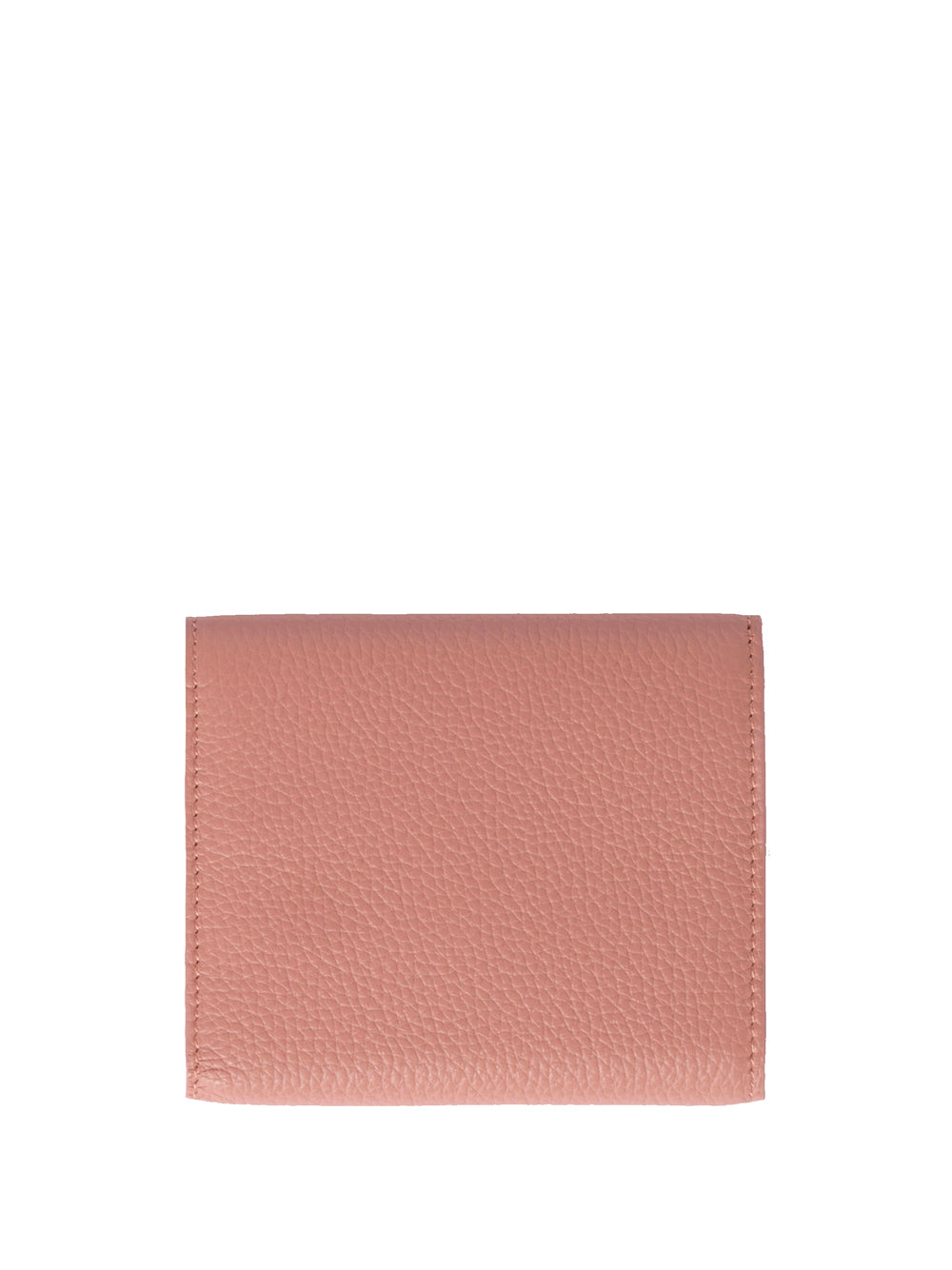 SNAP CLOSURE SMALL LEATHER WALLET